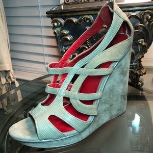 Brand New Charles Jourdan Faint Wedge Heels